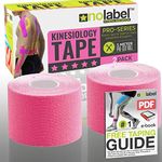 NO LABEL Pink Pre Cut Kinesiology T