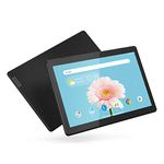 Lenovo Tab M10 HD 10.1" Tablet, Android 9.0, 16GB Storage, Quad-Core Processor, WiFi, Bluetooth, ZA4G0000US, Slate Black