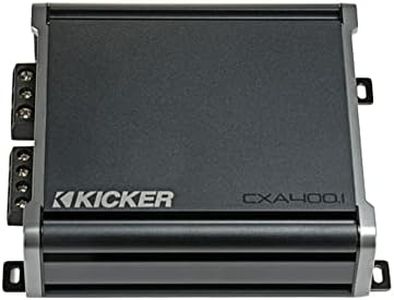 Kicker 46CXA4001T CXA400.1 400 Watt RMS Mono Class D Car Audio Amplifier Amp