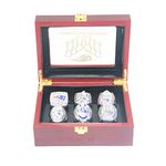 Patriots 12 Brady NE 6-time World Super champions rings set size 14 with wooden box goat Gifts for fathers Women Mens kids Boys