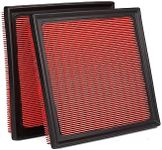 Cartist 2-PackEngine Air Filter Fit