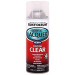 Rust-Oleum 253366 Automotive Acrylic Lacquer Spray Paint (312 g, Clear Gloss)