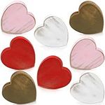 8 Pcs Valentines Wooden Hearts Unfi