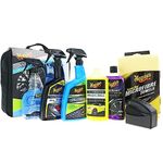 Meguiar's DELKITV2 Deluxe Car Care Kit V2 including Hybrid Ceramic Spray Wax