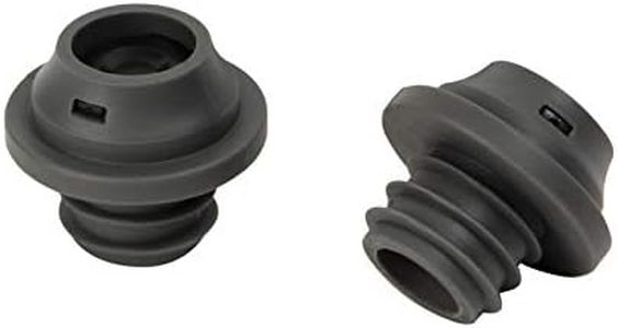 LE CREUSET 591470110 Wine Accessories WA- 138 Stoppers, Set of 2 Black