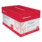 Office Depot(R) Brand White Copy Paper, 20 Lb., 104 Brightness, 8 1/2in. x 11in., Case Of 10 Reams