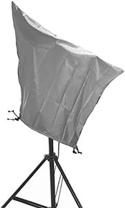 BOSKING Telescope Cover Outdoor Sun Protective Dust-Proof Astronomical Telescope Cover with Adjustable Drawstring - Silver (39(991mm) x 29.5(749mm) inch)