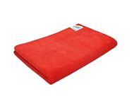 SOFTSPUN Microfiber Gym & Sports Towels for Men & Women 1 pcs Red! 340 GSM 40X60 cms Fast Drying Super Absorbent Lightweight & UltraCompact Sweat Towels for Working Out Camping Hiking Yoga Travel.