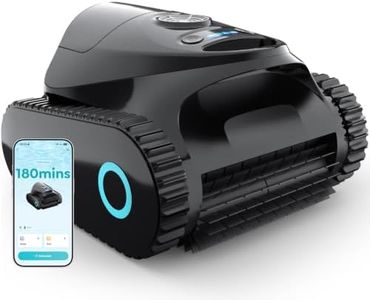 (2026 Upgrade) BRINBO C1 Robotic Pool Cleaner with 180 Mins, Onyx