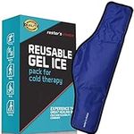 Rester's Choice Cold Therapy Gel Pack - Ice Pack for Neck and Shoulders (23 x 8 x 5 Inch) - Reusable Freezer Gel Pad for Swelling, Injuries.