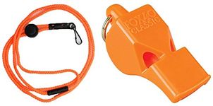 Fox 40 Classic Official Whistle with Break Away Lanyard orange
