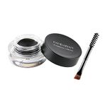 Eyebrow Cream, Waterproof Eyebrow Gel Long Lasting Brow Pomade with Brush, Natural Versatile Tinted Brow Gel Creates Natural Looking Brows for Holiday Parties Makeup (4# Black)