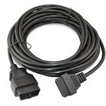 iKKEGOL 33Feet 10M OBD2 OBDII 16 Pin Car Male to Female Extension Cable Diagnostic Extender OBD Connector