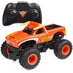 Monster Jam, Official El Toro Loco Remote Control Monster Truck for Boys and Girls, 1:24 Scale, 2.4 GHz, Kids Toys for Ages 4-6+