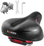 BOOSDEN Bike Seat, Wide Bike Saddle