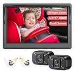 Itomoro Baby Car Camera, Dual Chann