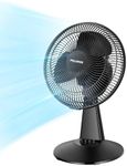 PELONIS Table Fan 12-Inch, 120° Osc
