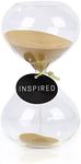 Biloba Puff Sand Timer, Colorful Hourglass Sand Clock, Kitchen Timer - Inspired Glass 3Mins / 5Mins / 30Mins / 60Mins, Home, Office Desk Decor