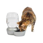 Petmate pet-waterers, Plastic Blend, Grey, 0.5 GAL