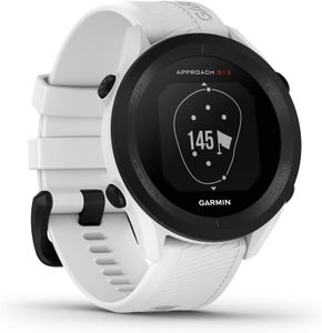 Garmin Approach S12 Golf GPS Watch 44mm – 43,000 Courses, White