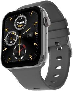 Fire-Boltt Visionary 1.78" AMOLED Bluetooth Calling Smartwatch with 368 * 448 Pixel Resolution, Rotating Crown & 60Hz Refresh Rate 100+ Sports Mode, TWS Connection, Voice Assistance (Dark Grey)