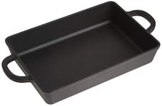 Crock Pot 112010.01 Artisan 13 Inch Preseasoned Cast Iron Rectangular Lasagna Pan