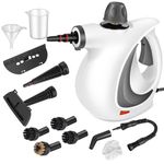 Handheld Pressurized Steam Cleaner with 12 pcs Accessories, Portable Steamer for Cleaning, Steam Cleaner for Home Use, Steamer for Cleaning Car, Furniture, Floor, Upholstery, Grout and Tile, Deep Gray
