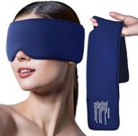 Cooling Eye Mask with Ice Gel: For