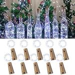 Etinga Wine Bottle Lights with Cork