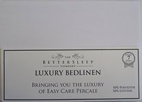 200tc Percale Cotton Blend Fitted S