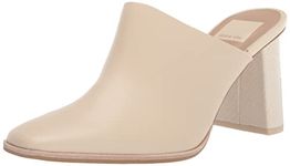 Dolce Vita Women's Parez Mule, Cream Leather, 7.5 UK