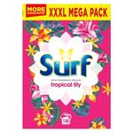 Surf Tropical Lily Laundry Detergent Powder - 130 Washes (6.5kg) with Long-Lasting Fragrance