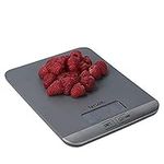 Taylor Slim Digital Kitchen Scale, Compact Food Scale, Highly Accurate Digital Food Scale, Weights 5kg, Grey, Gift Boxed