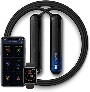 Tangram 05-62366 Smart Rope Pure (Bluetooth 4.0 Enabled Jump Rope, Jump Counter, Smart Phone Connected App, Smooth Ball Bearing Rotation)