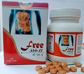 Ayuvardhak FREE ABB II Indigestion Colitis Hyperacidity Peptic Ulcers Dyspepsia Flatulence Bloating Abdominal Distension Gastric Discomfort Ayurvedic Medicine 120 TABLETS