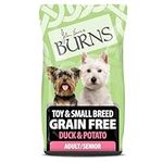 Burns Pet Nutrition Hypoallergenic Complete Dry Dog Food Adult and Senior Dog Grain Free Small/Toy Breed Duck and Potato Grain Free 2 kg