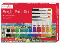 Work of Art Artists Acrylic Set, Multicolour, 17 Count (Pack of 1)