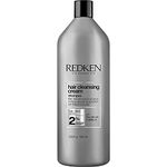 Redken Detox Shampoo, Clarifies and Removes Buildup and Polution, Reduces Excess Oil, Strengthens Hair Cuticle, pH Balanced Formula, For All Hair Types, Hair Cleansing Cream, 33.8 fl.oz./1000ml