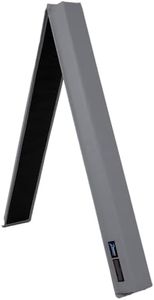 Z-Athletic Gymnastics Training Foldable Foam 8-Foot Floor Balance Beam for Kids, Dark Grey