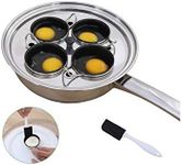 RUNZI Egg Poacher Pan - Stainless S