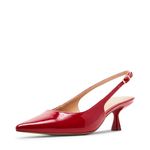 Madden Girl Women's Valerie Pump, Red Patent, 8