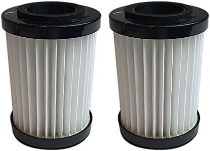 Crucial Vacuum Replacement Cartridge Filters - Compatible with Shark Vacuum Filter Parts # EP604 and EU18410, Fits M084500V, M084501V and M084505 Models - (2 Pack)