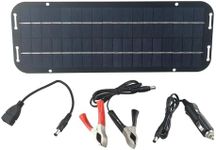 ﻿ 60W 12V Solar Panel Kit, Solar Charging Panel, Solar Panel Car Battery Charger Trickle Charger Maintainer for Caravan Car Van Boat Kit ﻿