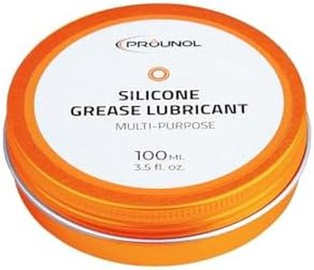 Prounol 100% Grasa de silicona, grasa dieléctrica de uso general, grasa de caucho HT impermeable (100 ml)