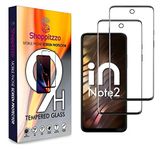 Shoppitzzo™/Micromax In Note 2**NeoShield** Premium Tempered Glass/Full Screen Coverage-Edge to Edge/9H Hardness/Oleophobic Coated/With easy Installation Kit (Pack of 2)