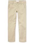 The Children's Place Girls' Big Uniform Skinny Pant, Sandy, 12