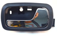 PT Auto Warehouse GM-2007MA-FR - Inside Interior Inner Door Handle, Black Housing with Chrome Lever - Passenger Side Front by PT Auto Warehouse