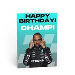 F1 Birthday Card Lewis Hamilton - F1 Birthday Card For Son - F1 Birthday Card For Her - F1 Fan Birthday Card