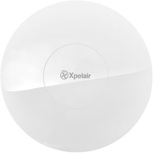 Xpelair Simply Silent Bathroom Extractor Fan – 4" White, Square & Round Baffles