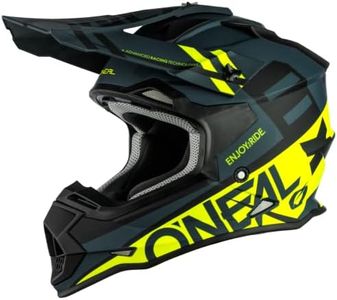 O'Neal - 0200-213 2Series Adult Helmet, Spyde (Black/Hi-Vis, MD)